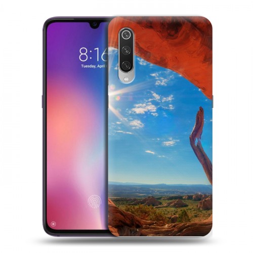 Дизайнерский силиконовый с усиленными углами чехол для Xiaomi Mi9 Каньоны