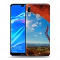 Дизайнерский пластиковый чехол для Huawei Y6 (2019) Каньоны