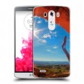 Дизайнерский пластиковый чехол для LG G3 (Dual-LTE) Каньоны