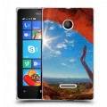 Дизайнерский пластиковый чехол для Microsoft Lumia 435 Каньоны