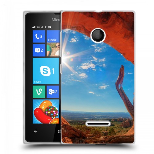 Дизайнерский пластиковый чехол для Microsoft Lumia 435 Каньоны