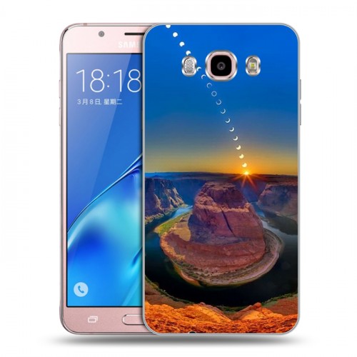 Дизайнерский силиконовый с усиленными углами чехол для Samsung Galaxy J5 (2016) Каньоны