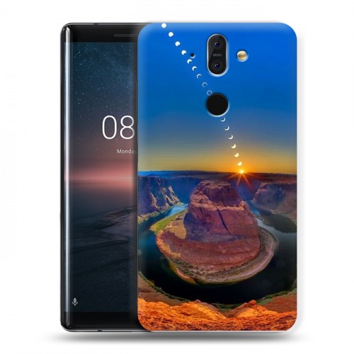 Дизайнерский пластиковый чехол для Nokia 8 Sirocco Каньоны