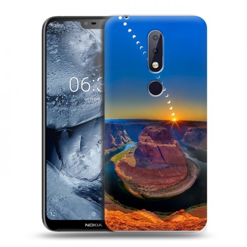 Дизайнерский пластиковый чехол для Nokia 6.1 Plus Каньоны