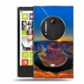 Дизайнерский пластиковый чехол для Nokia Lumia 1020 Каньоны