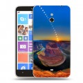 Дизайнерский пластиковый чехол для Nokia Lumia 1320 Каньоны