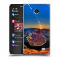 Дизайнерский пластиковый чехол для Nokia X Каньоны