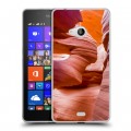 Дизайнерский пластиковый чехол для Microsoft Lumia 540 Каньоны