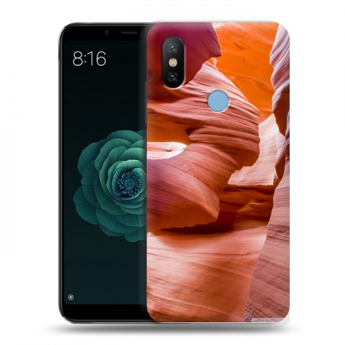 Дизайнерский силиконовый чехол для Xiaomi Mi A2 Каньоны