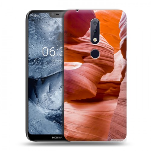 Дизайнерский силиконовый чехол для Nokia 6.1 Plus Каньоны