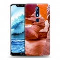 Дизайнерский пластиковый чехол для Nokia 5.1 Plus Каньоны