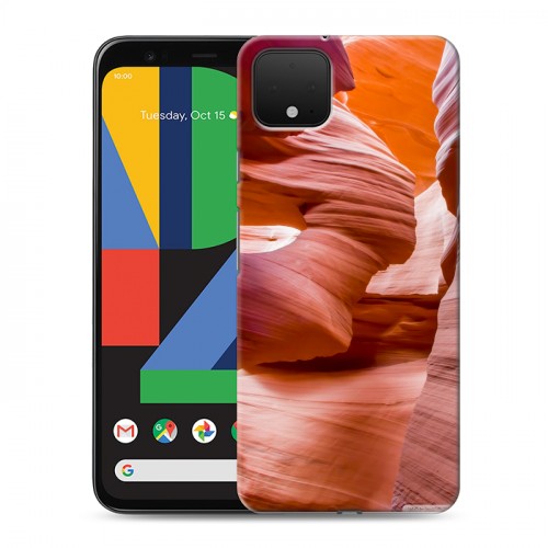 Дизайнерский пластиковый чехол для Google Pixel 4 Каньоны