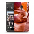 Дизайнерский пластиковый чехол для HTC Desire 700 Каньоны