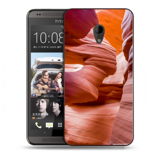 Дизайнерский пластиковый чехол для HTC Desire 700 Каньоны