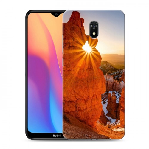 Дизайнерский силиконовый с усиленными углами чехол для Xiaomi RedMi 8A Каньоны