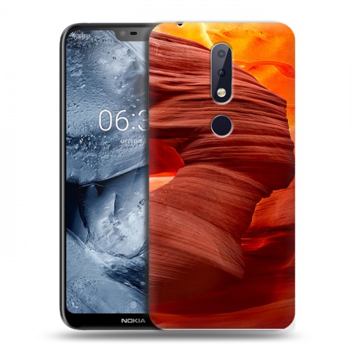 Дизайнерский пластиковый чехол для Nokia 6.1 Plus Каньоны