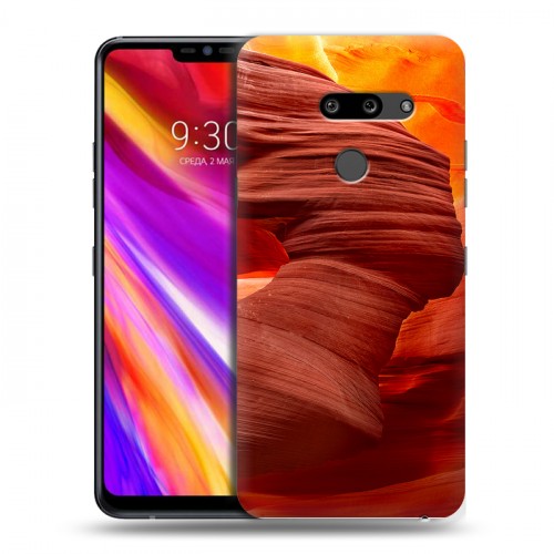 Дизайнерский пластиковый чехол для LG G8 ThinQ Каньоны