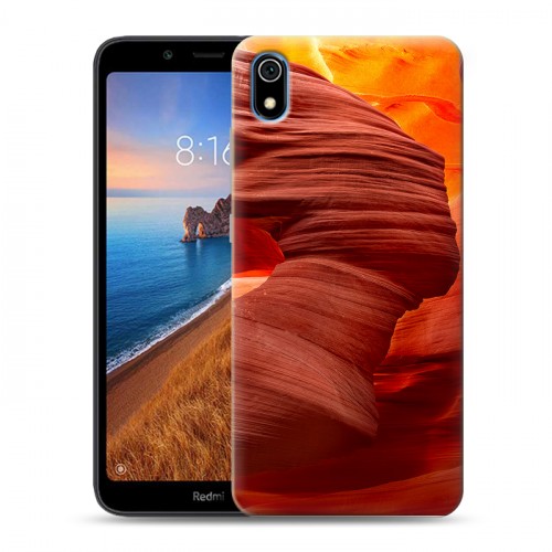 Дизайнерский силиконовый чехол для Xiaomi RedMi 7A Каньоны