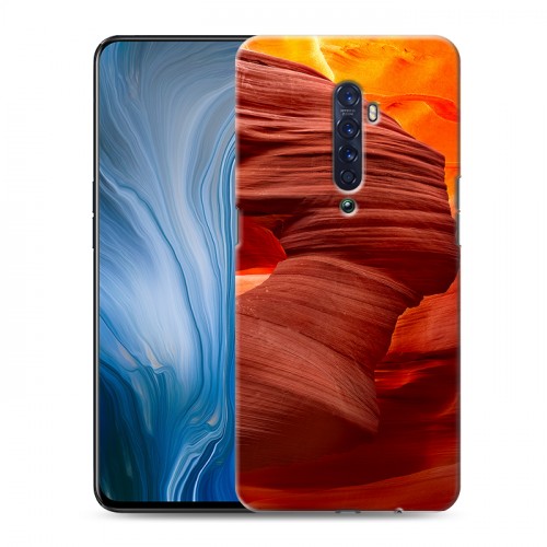 Дизайнерский пластиковый чехол для OPPO Reno2 Z Каньоны