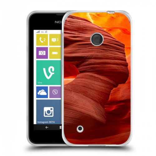 Дизайнерский пластиковый чехол для Nokia Lumia 530 Каньоны