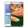 Дизайнерский пластиковый чехол для Samsung Galaxy J5 Каньоны