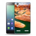 Дизайнерский силиконовый чехол для Lenovo A6010 Каньоны