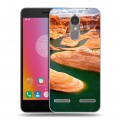 Дизайнерский силиконовый чехол для Lenovo K6 Каньоны