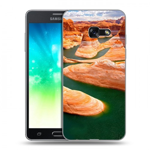 Дизайнерский пластиковый чехол для Samsung Galaxy A3 (2017) Каньоны