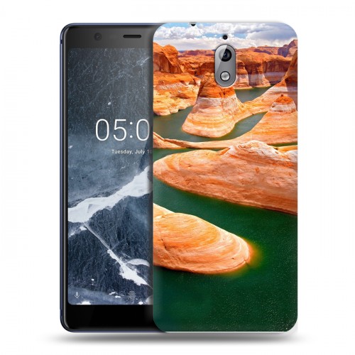 Дизайнерский силиконовый чехол для Nokia 3.1 Каньоны