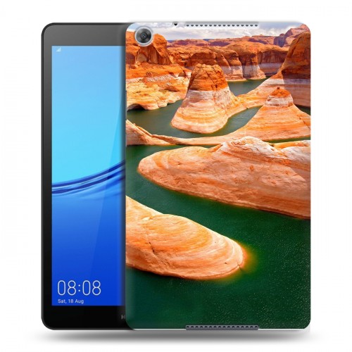 Дизайнерский силиконовый чехол для Huawei MediaPad M5 lite 8 Каньоны