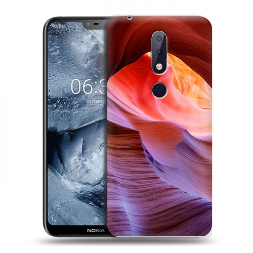 Дизайнерский силиконовый чехол для Nokia 6.1 Plus Каньоны