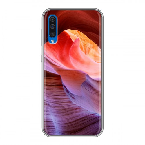 Дизайнерский силиконовый чехол для Samsung Galaxy A50 Каньоны