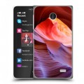 Дизайнерский пластиковый чехол для Nokia X Каньоны