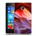 Дизайнерский пластиковый чехол для Microsoft Lumia 435 Каньоны