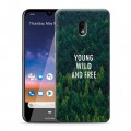 Дизайнерский силиконовый чехол для Nokia 2.2 Лес