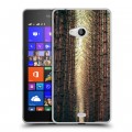 Дизайнерский пластиковый чехол для Microsoft Lumia 540 Лес