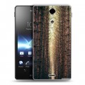 Дизайнерский пластиковый чехол для Sony Xperia TX Лес