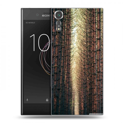 Дизайнерский пластиковый чехол для Sony Xperia XZs Лес