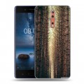 Дизайнерский пластиковый чехол для Nokia 8 Лес