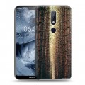 Дизайнерский силиконовый чехол для Nokia 6.1 Plus Лес