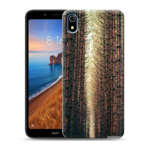 Дизайнерский силиконовый чехол для Xiaomi RedMi 7A Лес