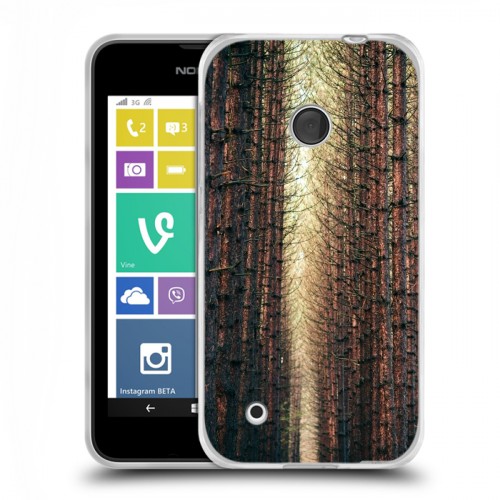 Дизайнерский пластиковый чехол для Nokia Lumia 530 Лес