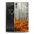 Дизайнерский пластиковый чехол для Sony Xperia XZs Лес