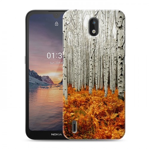 Дизайнерский силиконовый чехол для Nokia 1.3 Лес