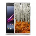 Дизайнерский пластиковый чехол для Sony Xperia Z Ultra  Лес