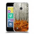 Дизайнерский пластиковый чехол для Nokia Lumia 530 Лес