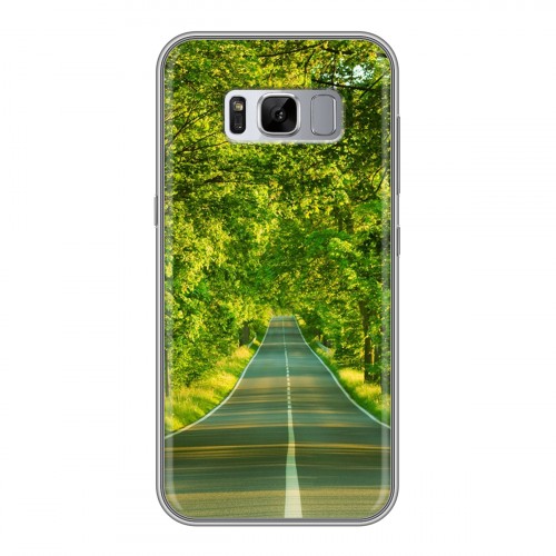 Дизайнерский силиконовый чехол для Samsung Galaxy S8 Plus Лес