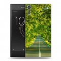 Дизайнерский пластиковый чехол для Sony Xperia XZs Лес