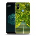 Дизайнерский силиконовый чехол для Xiaomi Mi A2 Лес