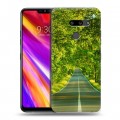 Дизайнерский пластиковый чехол для LG G8 ThinQ Лес